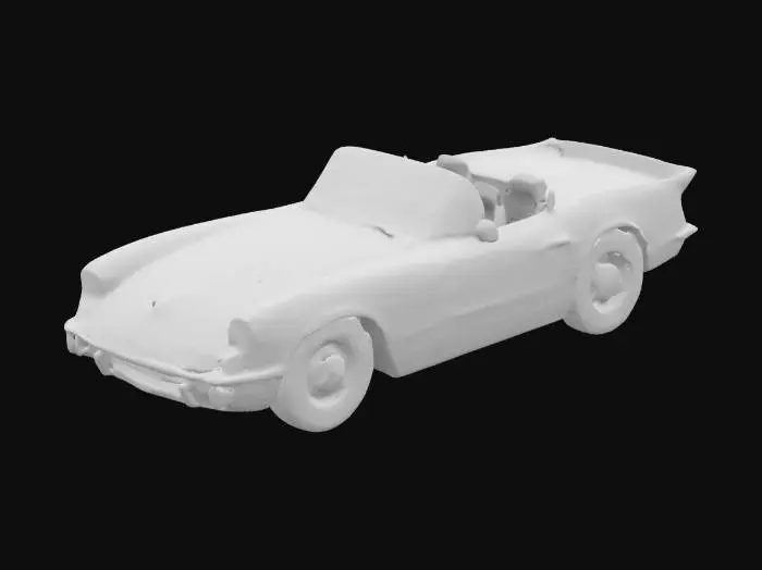 3D model for make a C1 1950s corvette
