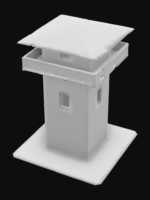 3D model for Roman Watchtower 