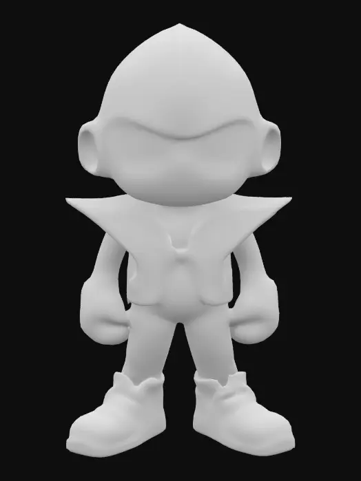 3D model for Super Space Kid,The PIXAR ANIM, #emblem#