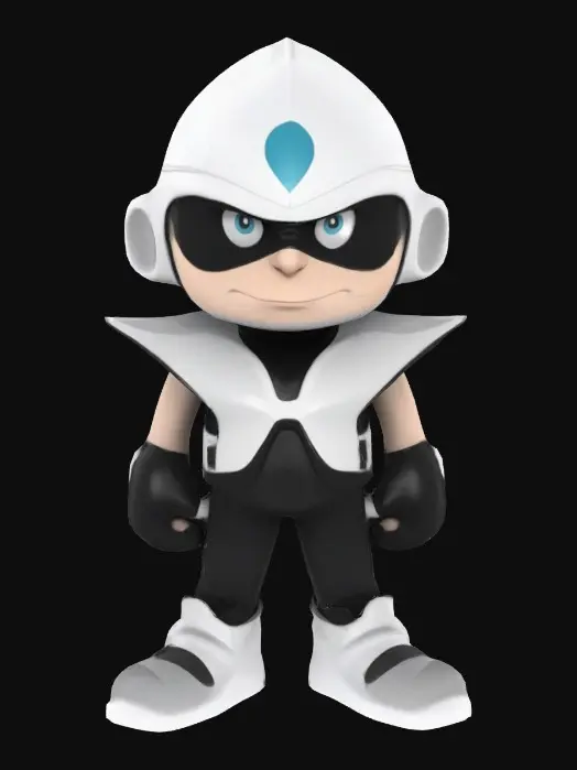 3D model for Super Space Kid,The PIXAR ANIM, #emblem#