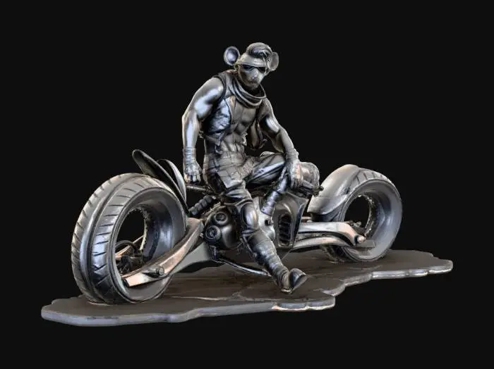 3D model for Biker mice