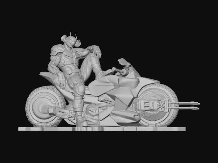 3D model for Biker mice