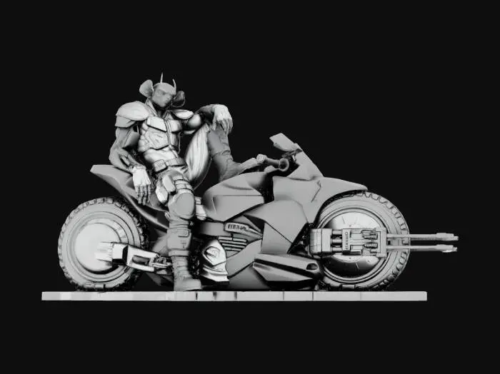 3D model for Biker mice