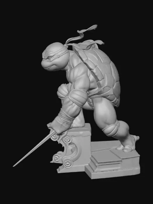 3D model for Turtle Warrior