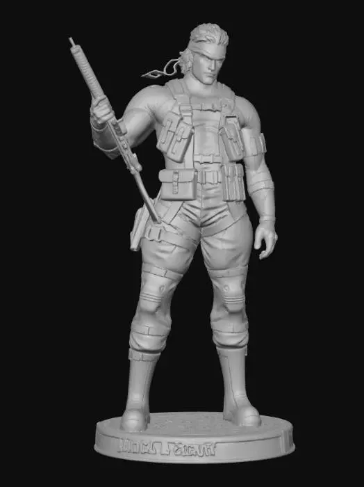 3D model for Stealth Warrior