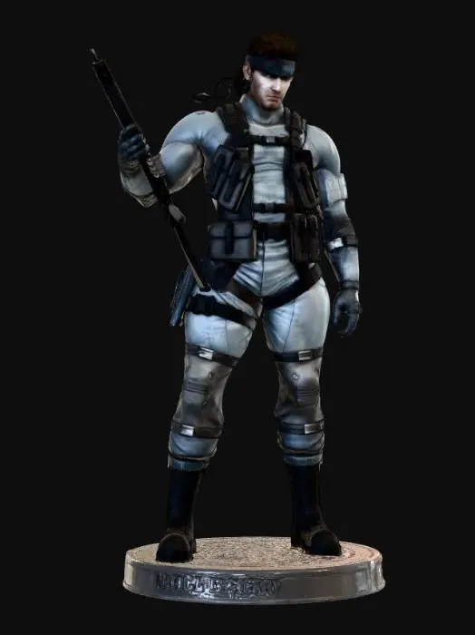 3D model for Stealth Warrior