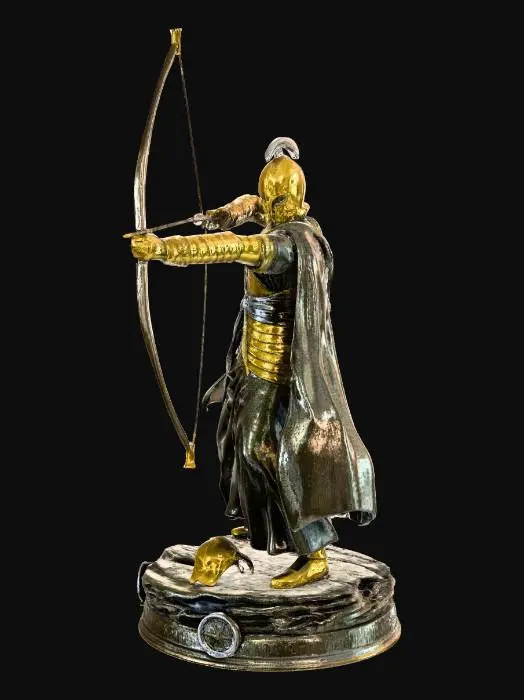 3D model for High Elven Archer Statue