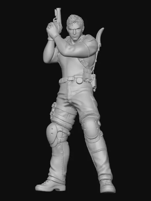 3D model for Action Hero Stance