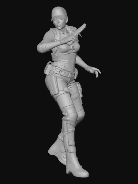 3D model for Jill valentine