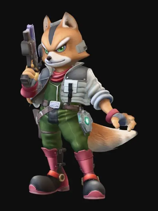 3D model for Starfox