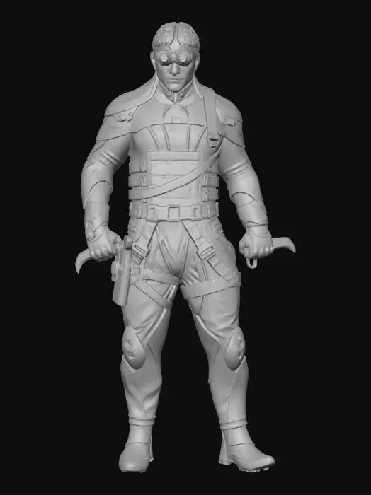 3D model for Sam fisher