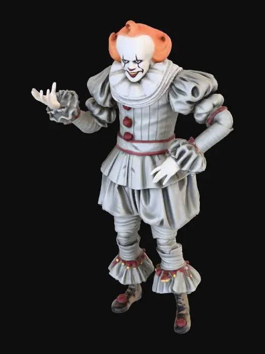 3D model for Toy Clown Figure