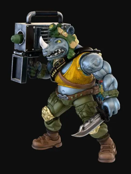 3D model for rocksteady