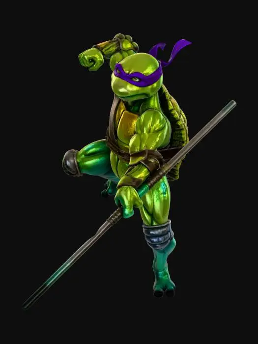 3D model for Turtle Warrior