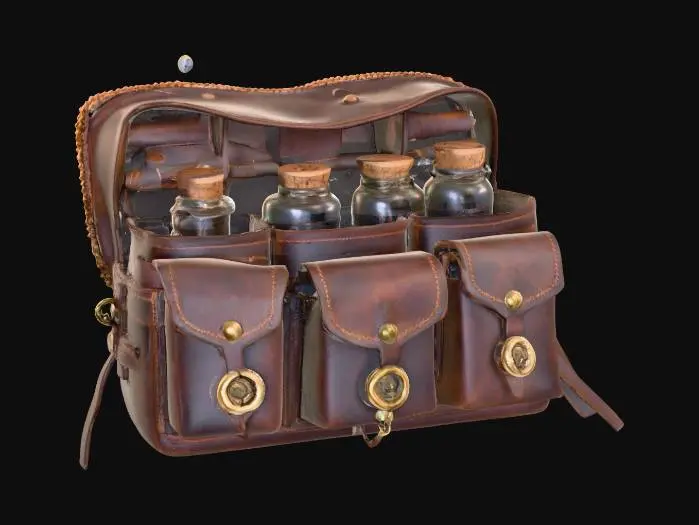 3D model for Potion Satchel in the Forest