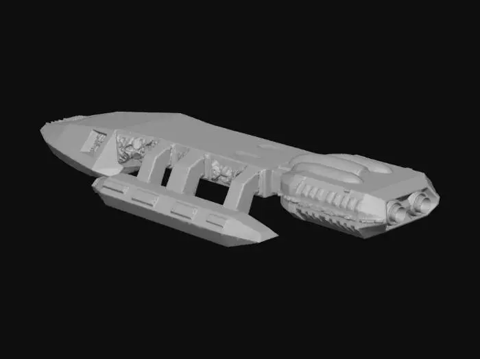 3D model for Battlestar Galactica Diagram