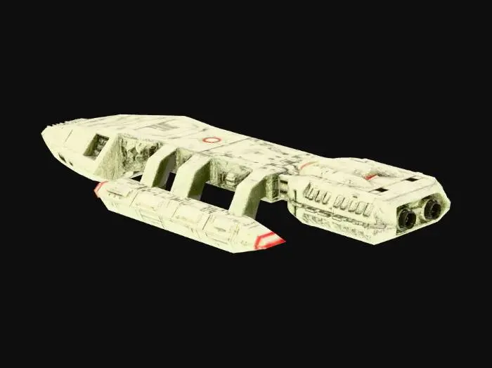 3D model for Battlestar Galactica Diagram