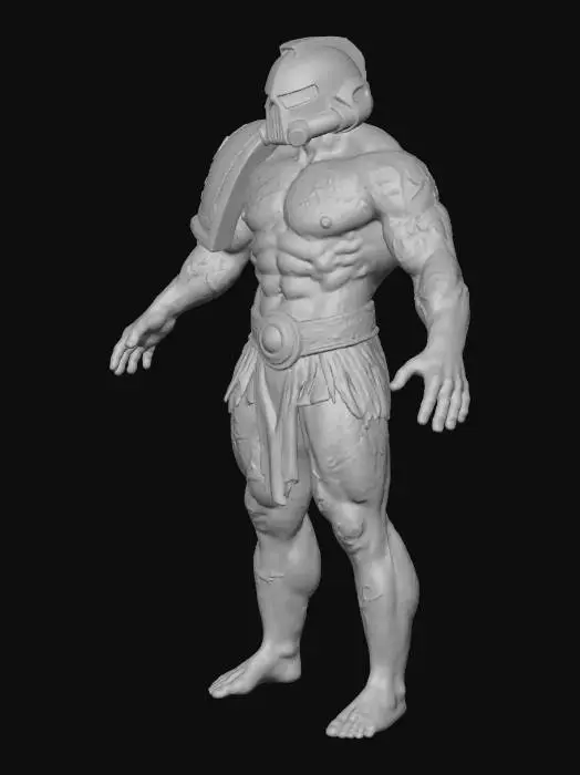 3D model for Warrior Titan