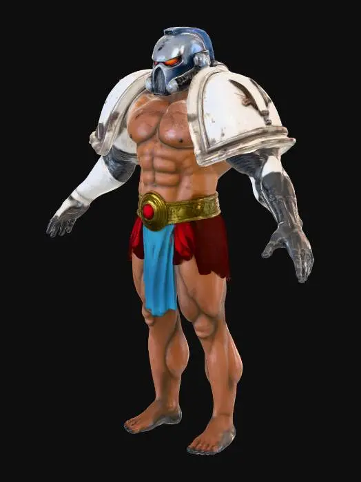 3D model for Warrior Titan