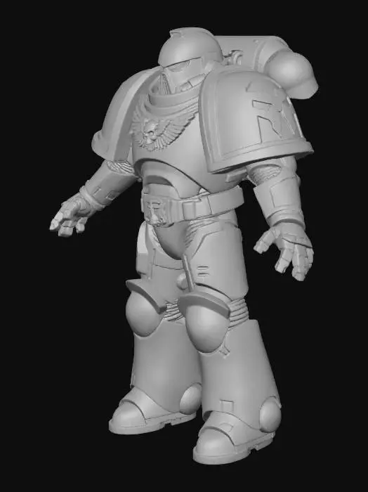 3D model for Warrior Titan