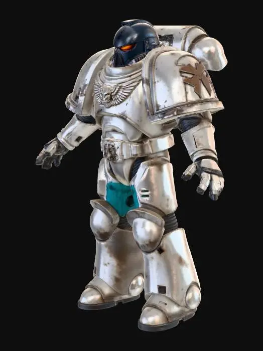 3D model for Warrior Titan