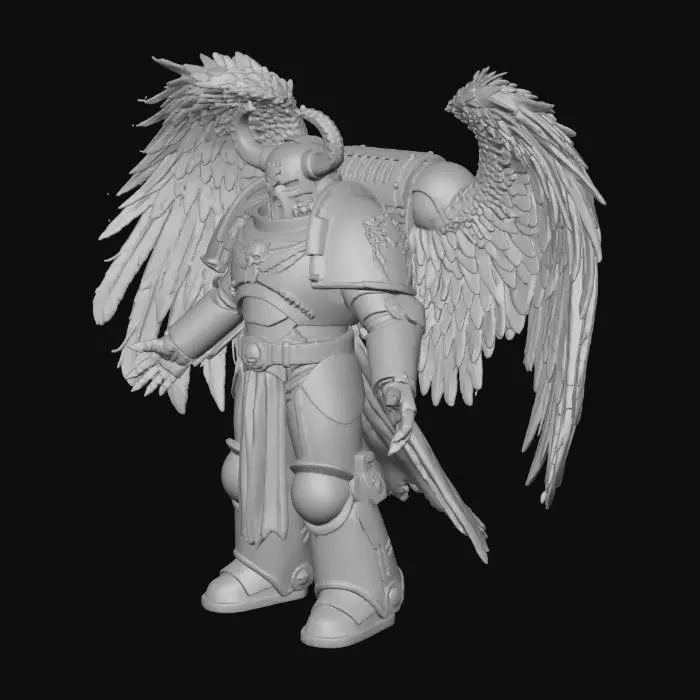 3D model for Warrior Titan