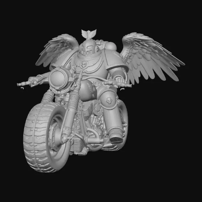 3D model for bikermarine