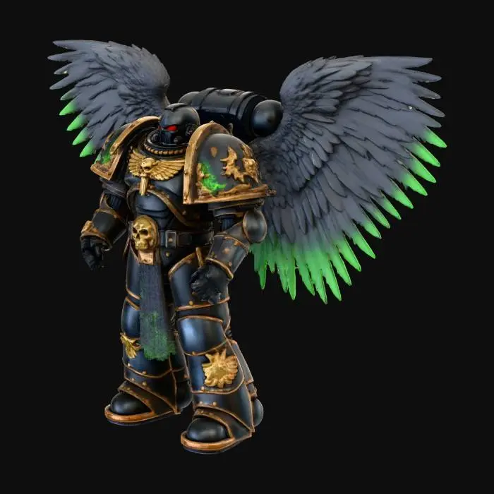 3D model for spacemarine