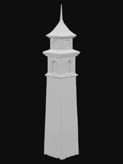 3D model for Stone Tower Perspective