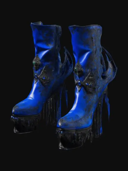 3D model for Ornate Gothic Boots