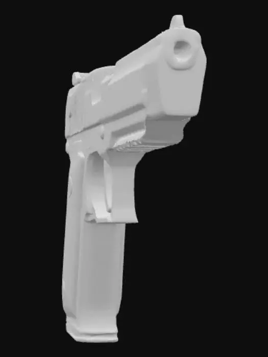 3D model for Neon Pulse Pistol