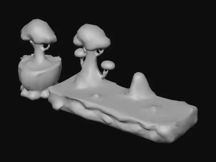 3D model for Enchanted Forest Platforms, #Thanksgiving#