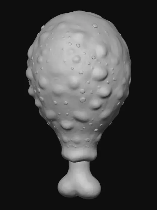 3D model for Crispy Delight, #Thanksgiving#