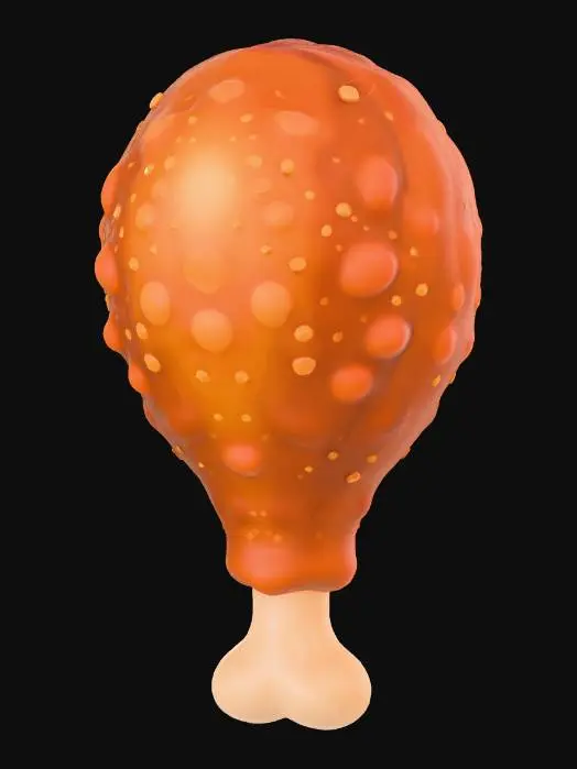 3D model for Crispy Delight, #Thanksgiving#