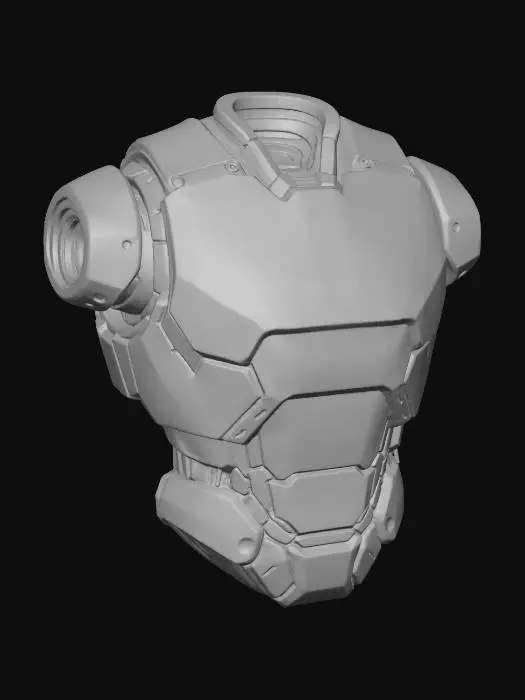 3D model for Graffiti Armor