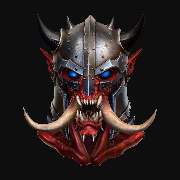 3D model for Infernal Warlord