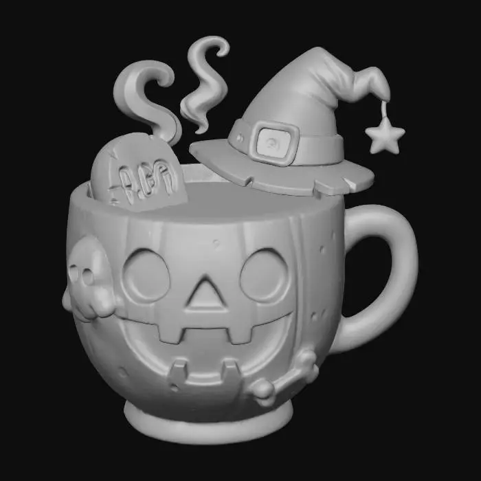 3D model for Halloween Cup, #Halloween2025#