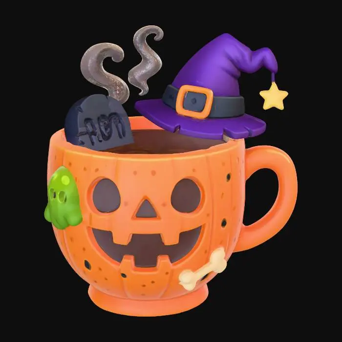 3D model for Halloween Cup, #Halloween2025#