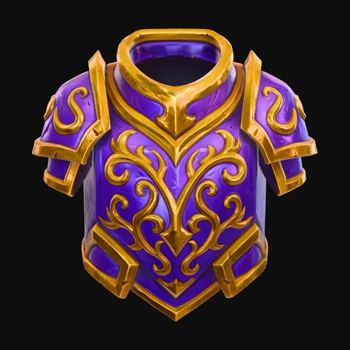 3D model for Enchanted Regal Armor