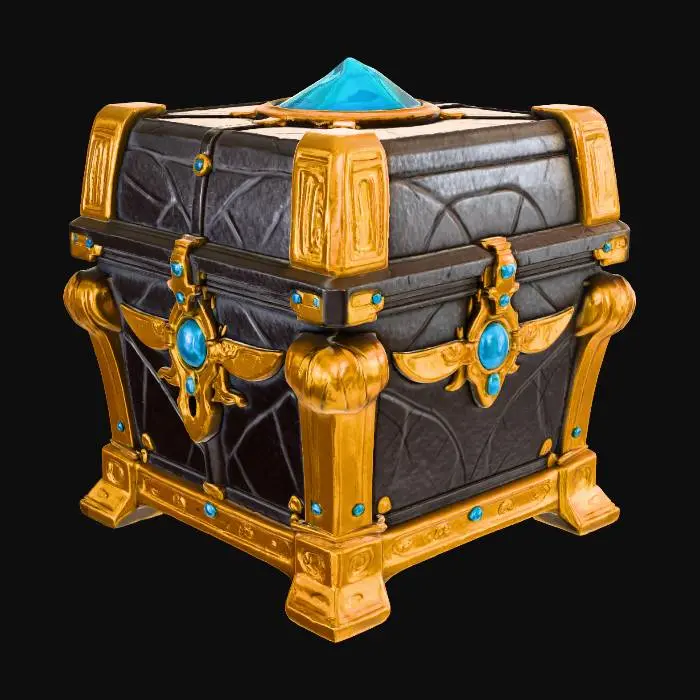 3D model for Treasure Chest of the Ancients, #Thanksgiving#