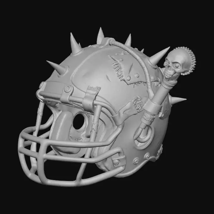 3D model for Skullspike Helmet