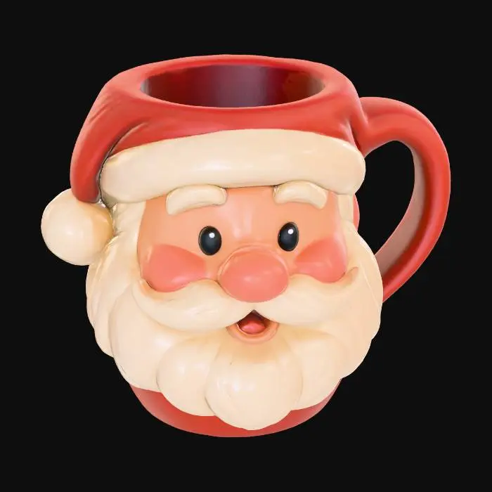 3D model for Santa Mug Delight, #Christmas2025#