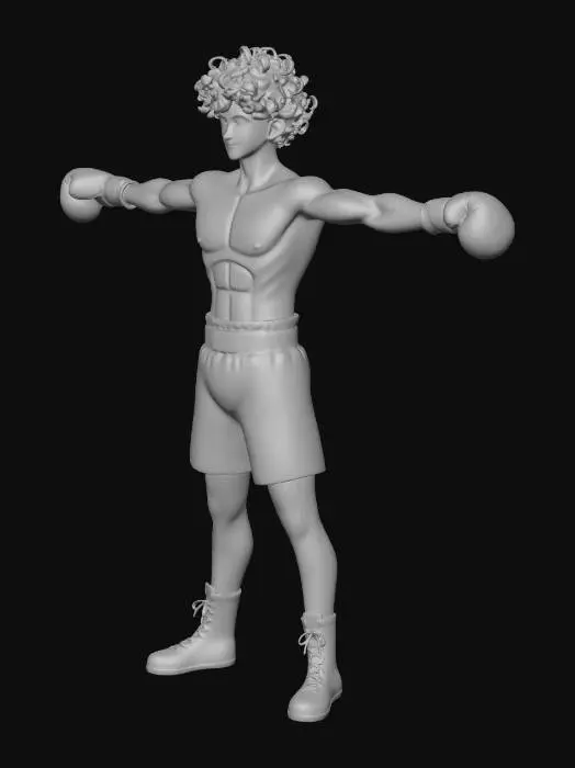 3D model for d