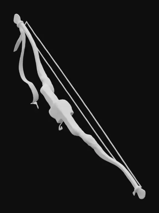 3D model for Huntress Bow