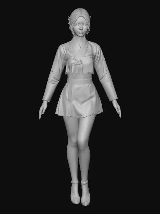 3D model for City character