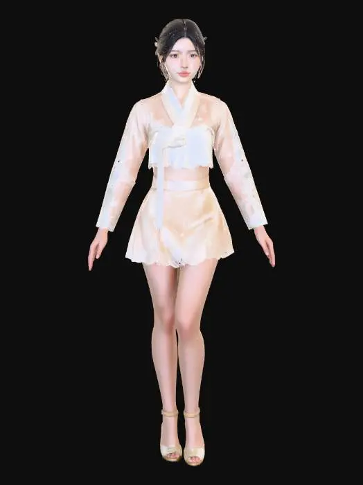 3D model for City character