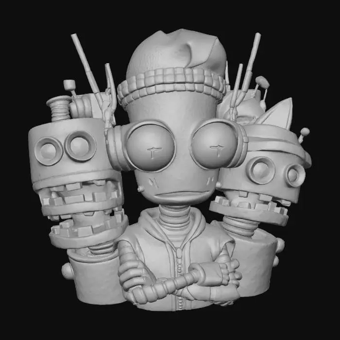 3D model for Robotic Trio