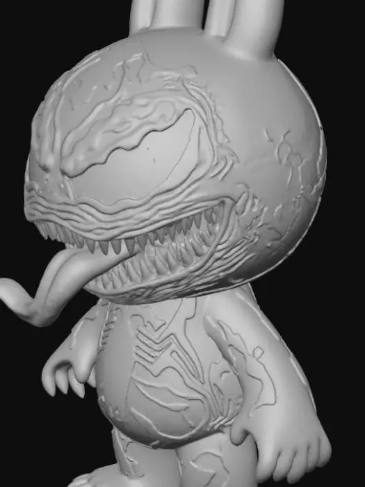3D model for Labubu venom, #Halloween2025#