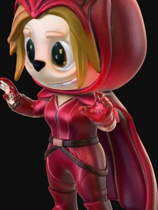 3D model for Scarlet Charm