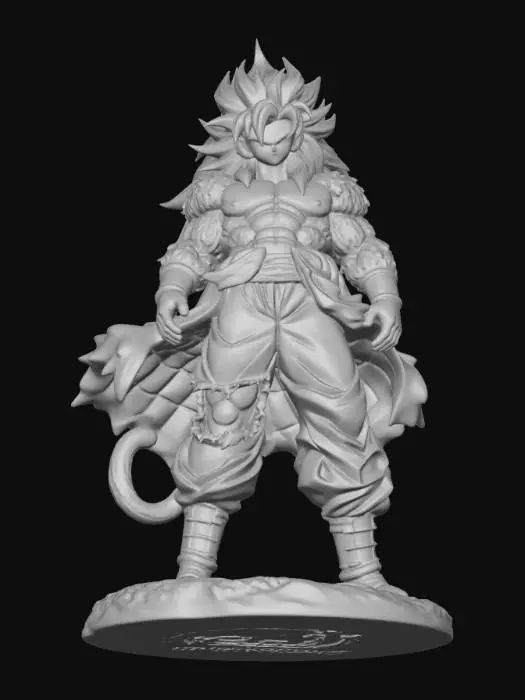 3D model for Crimson Fury Saiyan